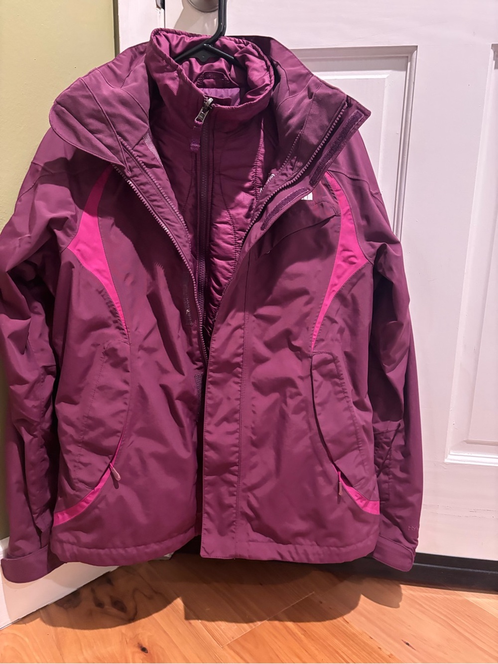 The North Face Women's Plum/Pink Ski Jacket